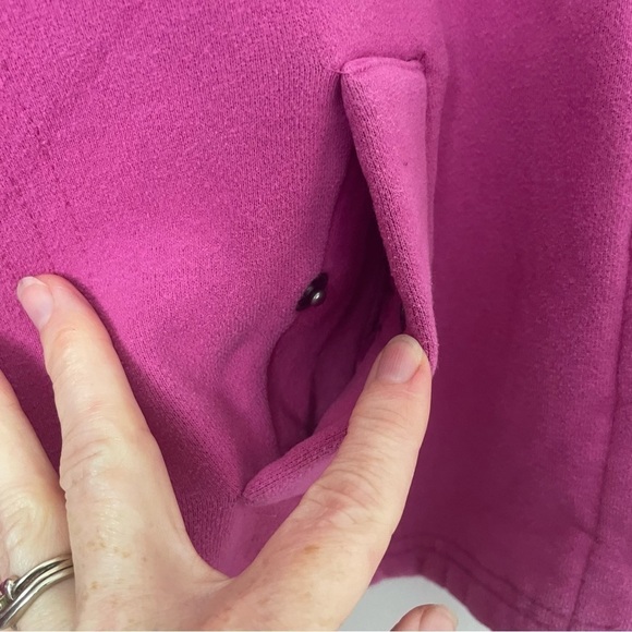 Columbia Zip-Up Sweatshirt – Bright Pink, Size Large - Picture 5 of 9